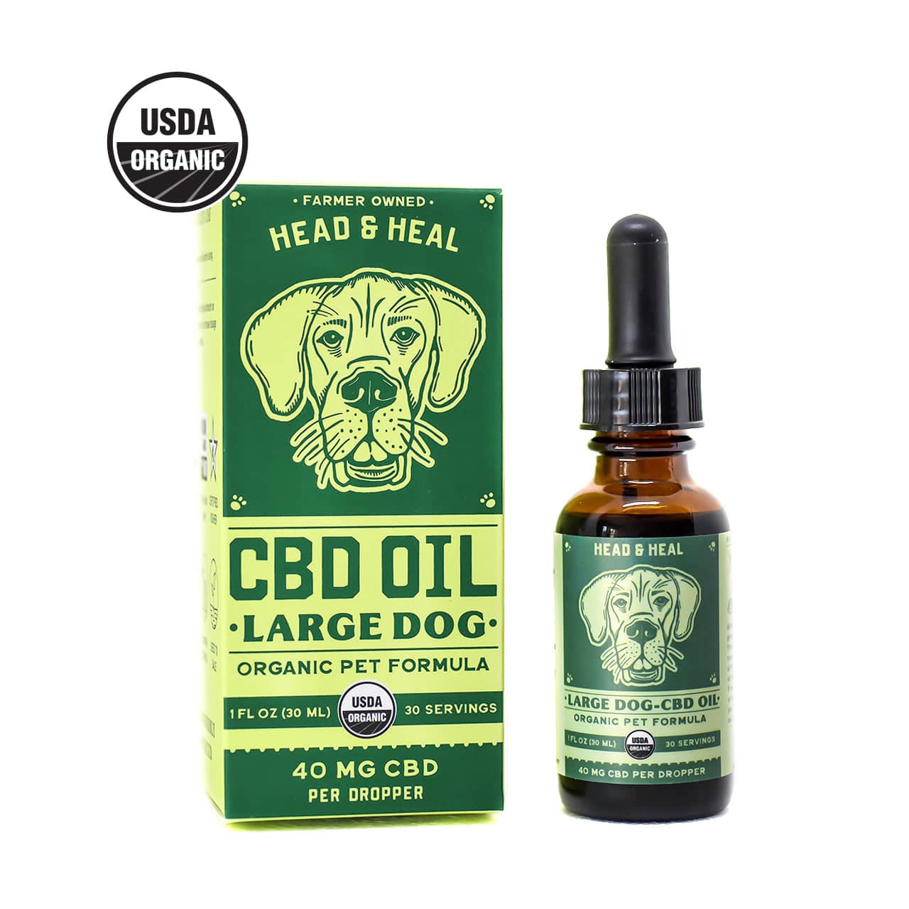 HUILE CBD 30ML ANIMAUX - HEMP+