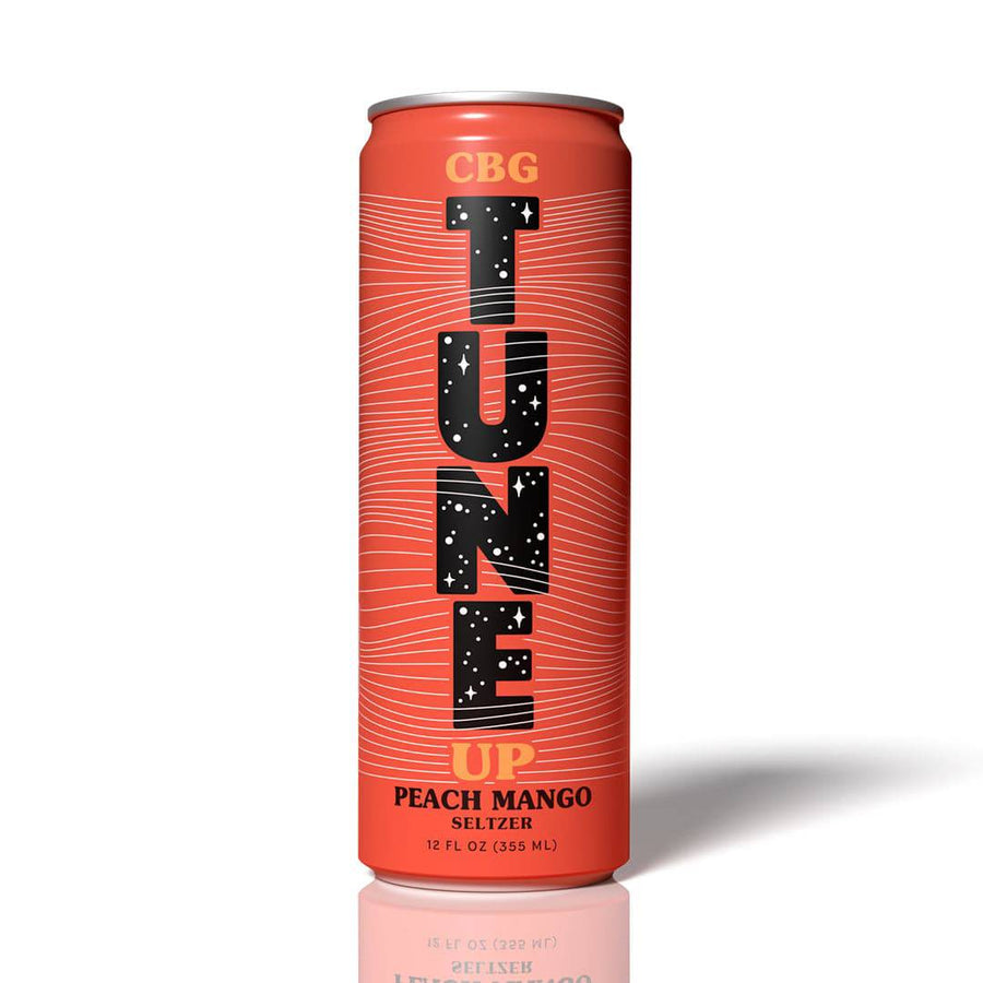 TUNE UP - Peach Mango CBG Seltzer (4 pack) - Head & Heal
