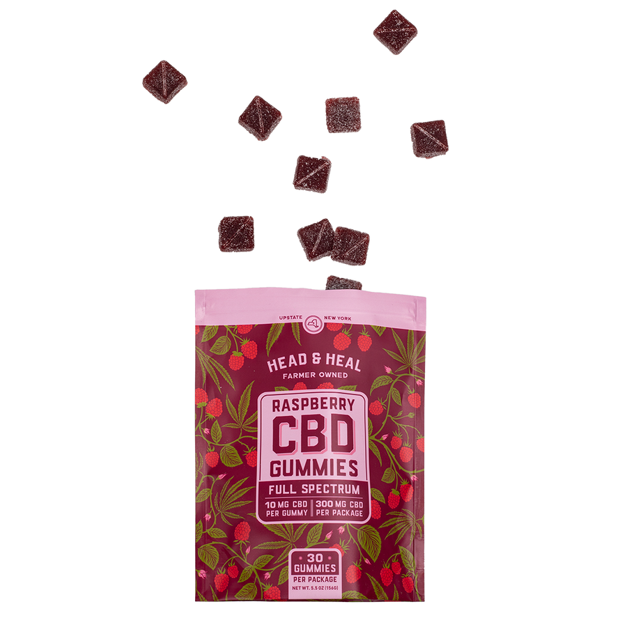 Raspberry CBD Gummies