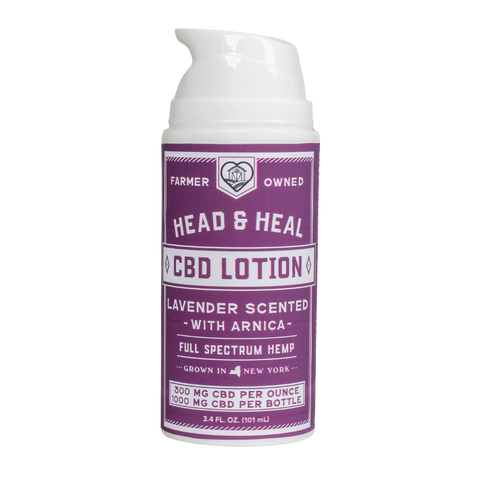 Lavender CBD Lotion with Arnica– Head & Heal