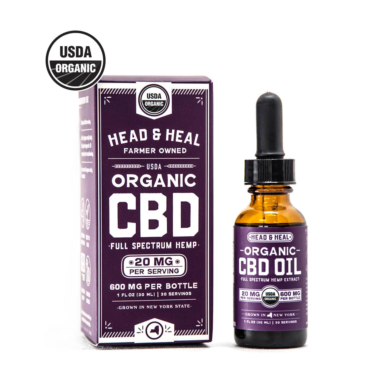 600mg CBD Oil | Head & Heal