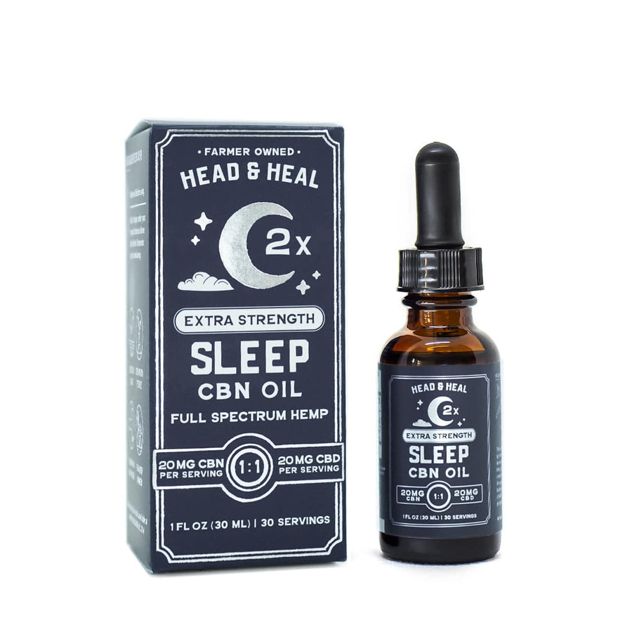 EXTRA STRENGTH Sleep CBN Oil - Head & Heal