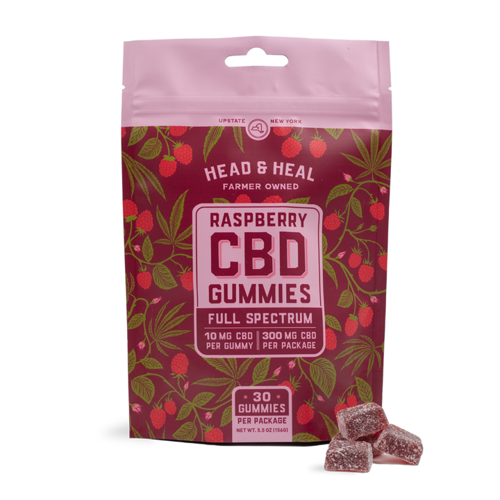 Raspberry CBD Gummies